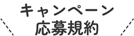 キャンペーン
                                        応募規約