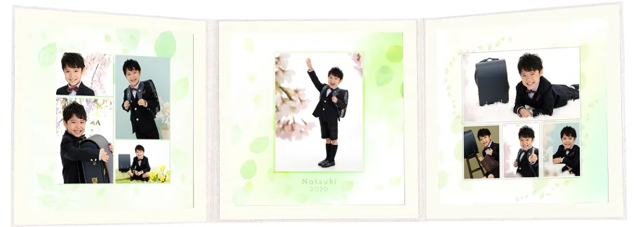 デザイン台紙3面（9カット）