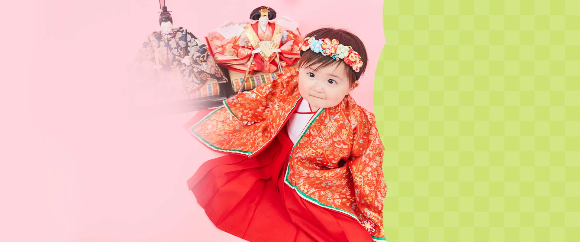 スタジオマリオ 桃の節句ひな祭りパック