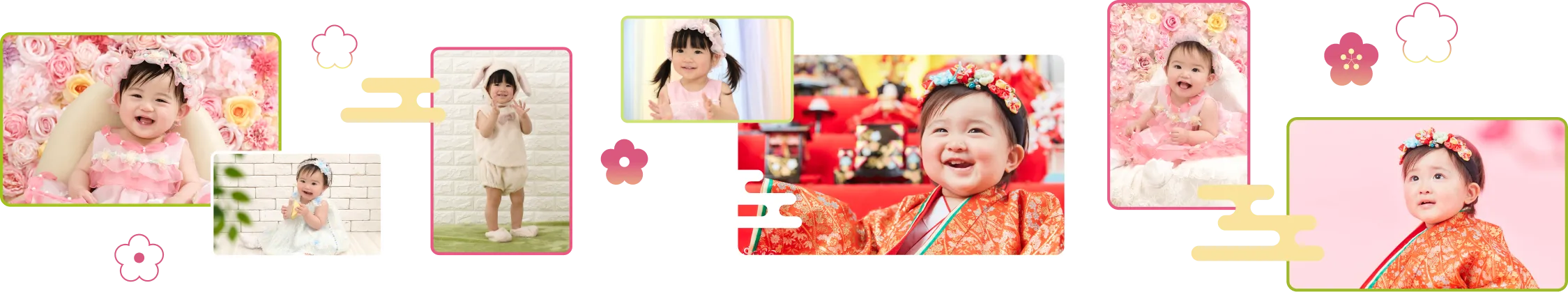 スタジオマリオ 桃の節句ひな祭りパック