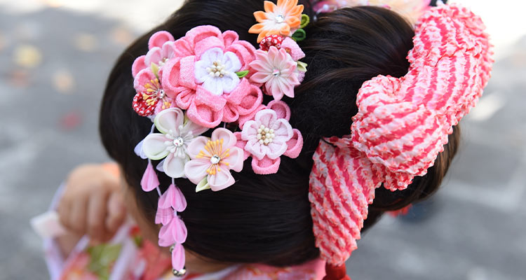 【7歳・女の子】髪の量が増えた7歳は「桃割れ」に挑戦！