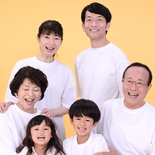 家族写真撮影