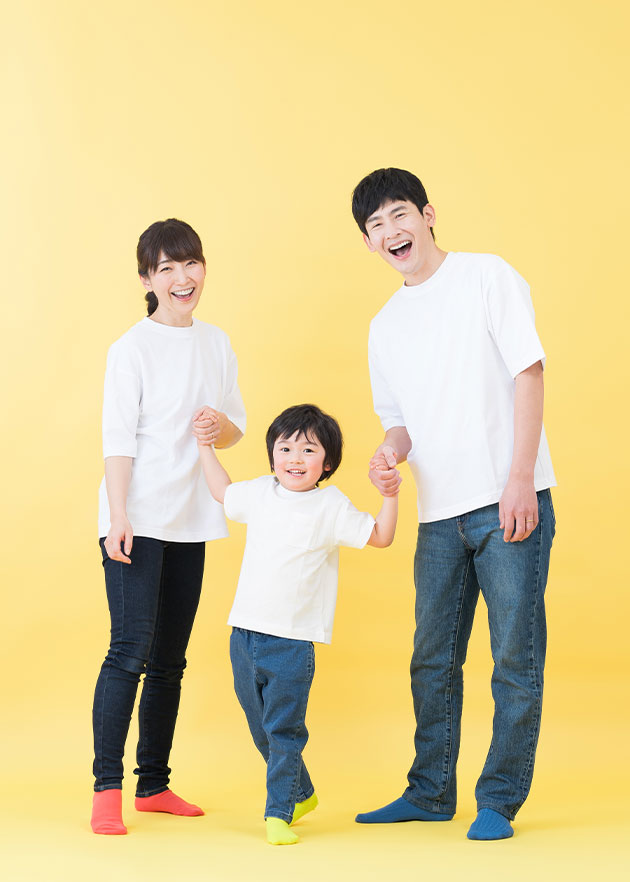 家族写真撮影