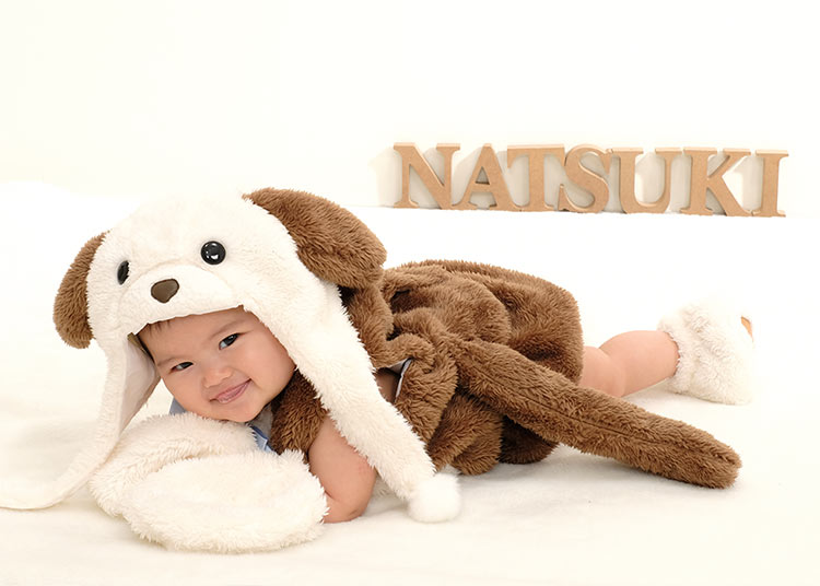 ハーフバースデー撮影