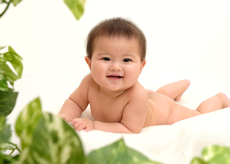 ハーフバースデー撮影