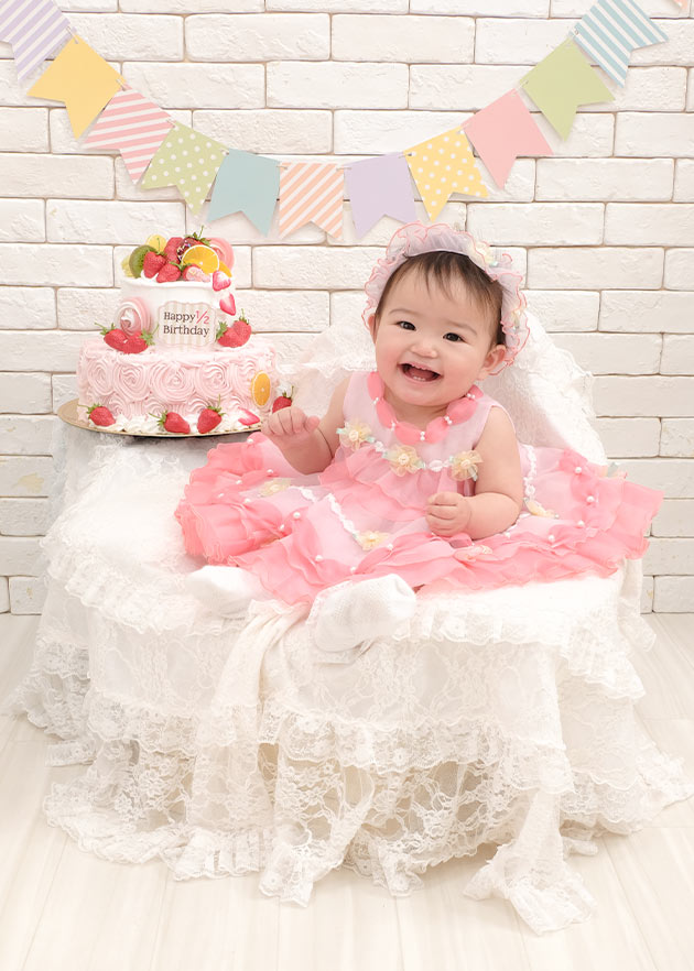 ハーフバースデー撮影