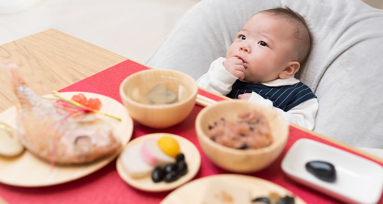 お宮参りとお食い初めを同じ日にお祝いするなら｜１日の流れとポイントを解説