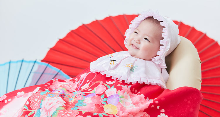 お宮参りの記念はスタジオマリオで撮ろう！