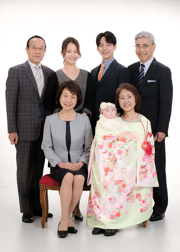 お宮参り撮影のフォトギャラリー