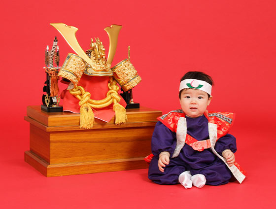 五月人形(鎧兜)の贈り方