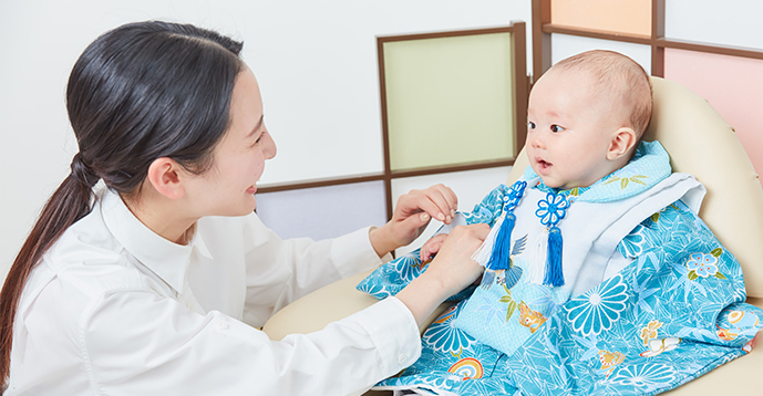 赤ちゃんの撮影も安心!